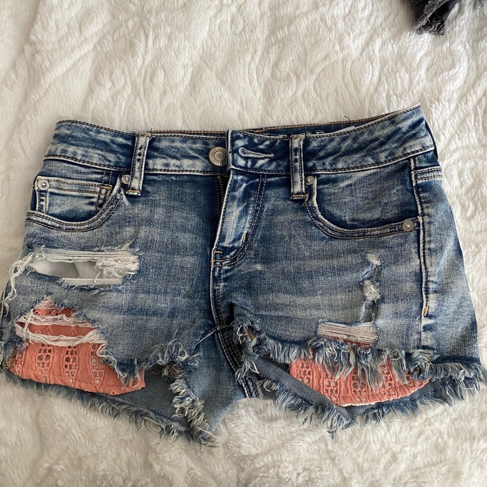 American Eagle “Shortie” shorts